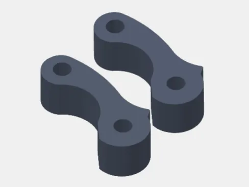1998 Toyota Hilux Xtra Cab Rear window clips