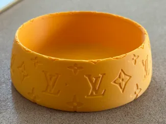 LV印花狗碗