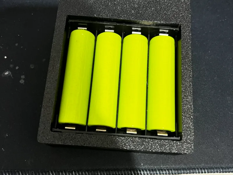 DIY 18650 充电宝 4节并联