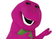 Barney the dinosaur lithophane