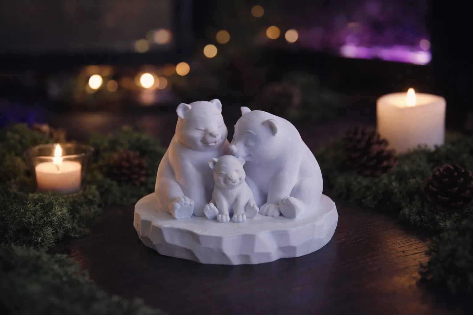 Polar Bear Family