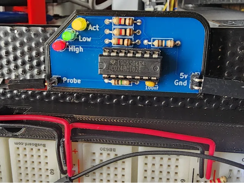 Case for RC2014 TTL Logic Probe