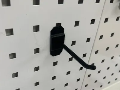 Peg for 1" square peg board