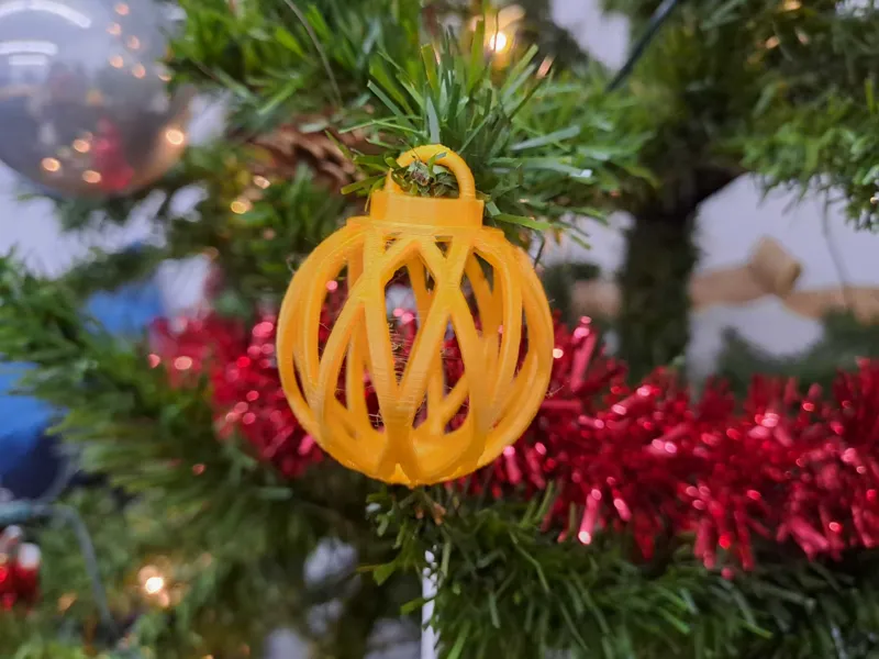 Helix Christmas Ornament