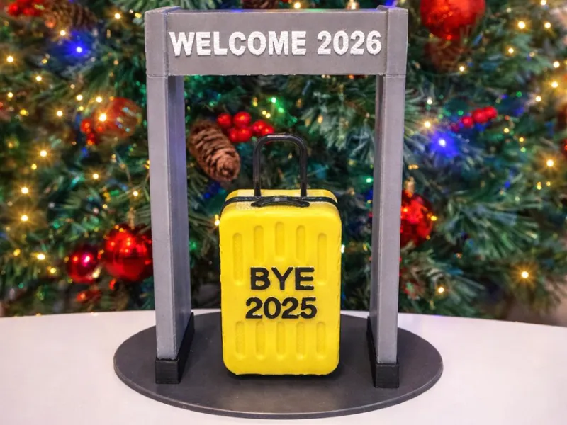 New Year Gate – Airport Metal Detector 2026