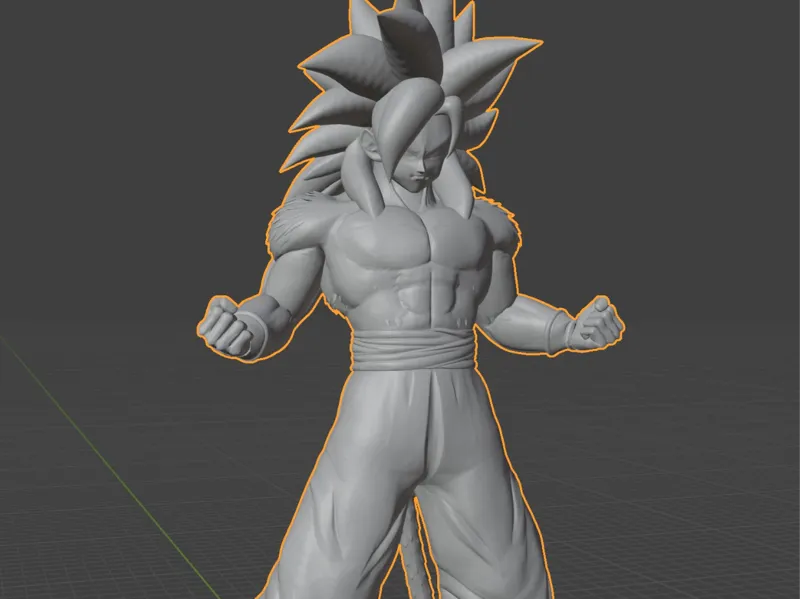 Goku Super Sayajin 4