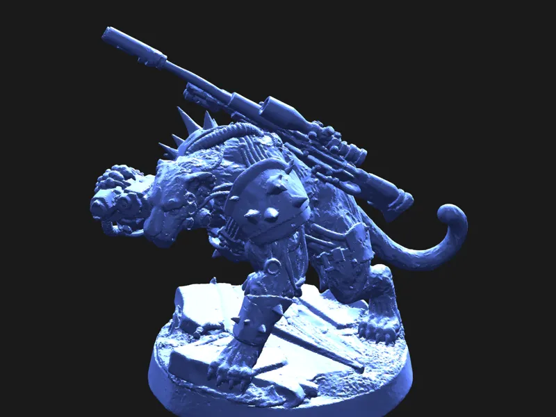 Claws of the machine god - Cheetah