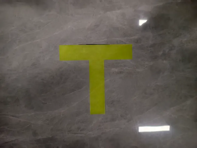 羽毛球场地边界示意线