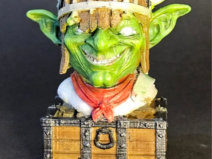Scuack el Vengador del Pan - Busto de Goblin 