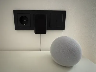Echo Dot 4/5 Power supply Cover bar and cube
