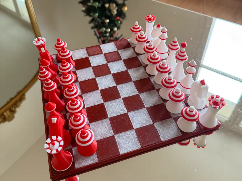 Christmas-Themed Special Design Chess Set