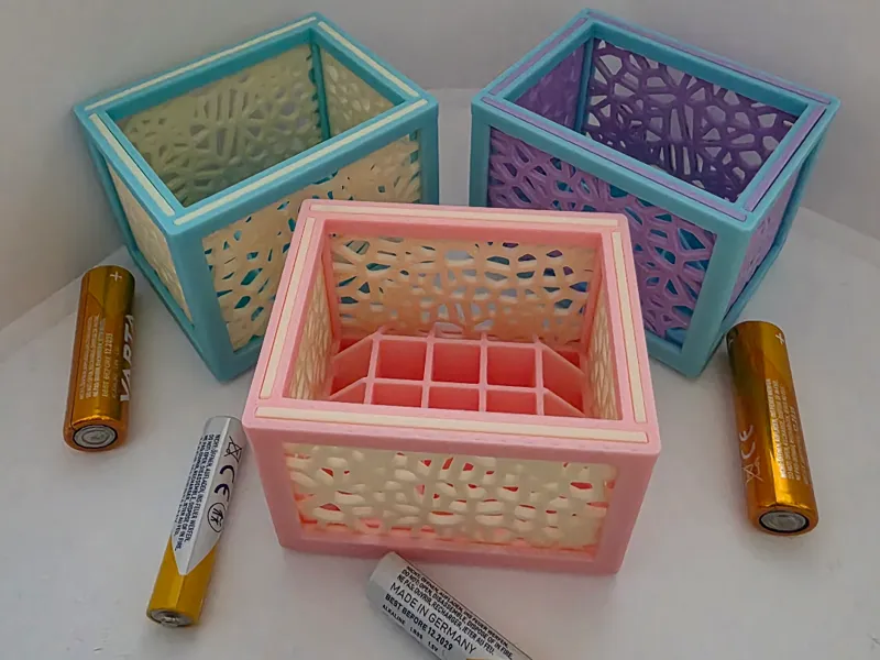AA & AAA battery organizer-Voro-Battery Box