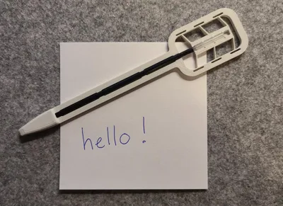 Ultra Thin Pen (Bistable Compliant Mechanism)