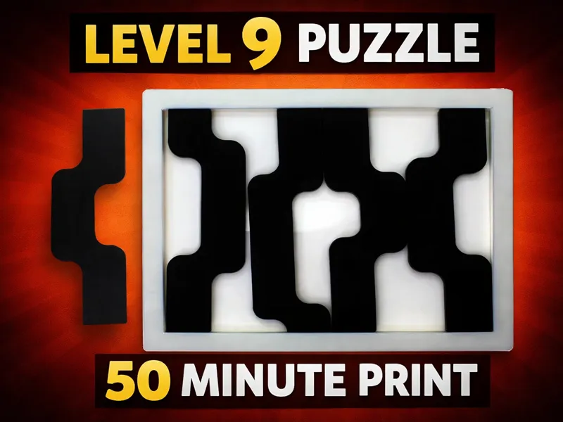5-piece wave packing puzzle