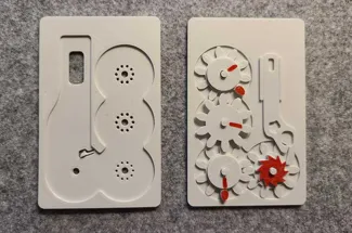 Worlds thinnest tally counter (proof of concept)