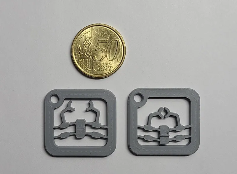 Bistable Compliant Keychain Gripper