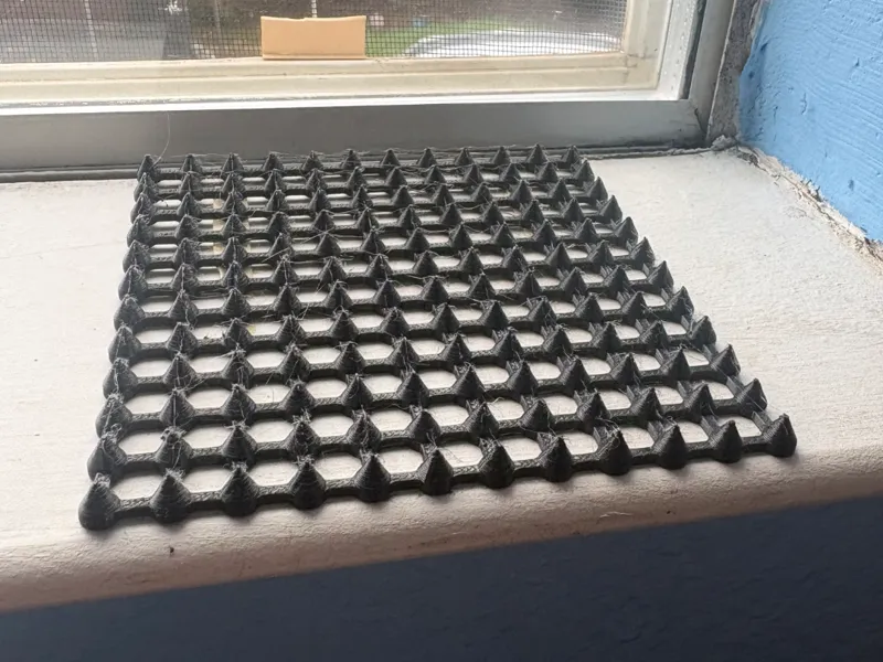 Cat deterrent mat