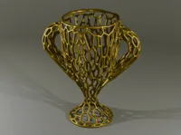 Trophée style Voronoi — photo 1