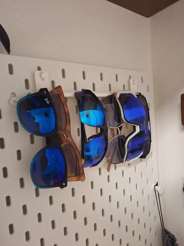 Skadis Sunglasses holder - multiple kinds in one