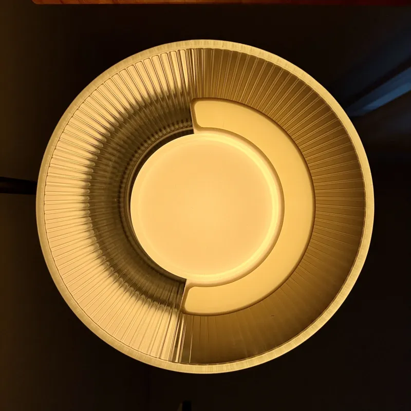 IKEA MOLNART bulb dimmer shield