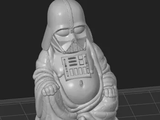 Incensario darth vader budha