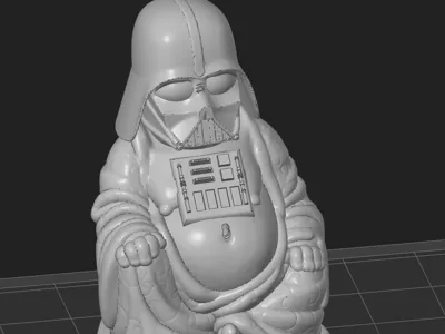 Darth Vader Buddha Incense Holder