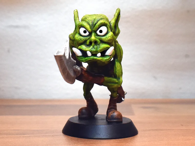 Orc - Vogland Hookaxe - Snorg – Fantasy Miniature