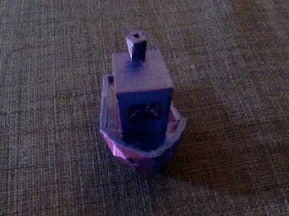Low poly benchy
