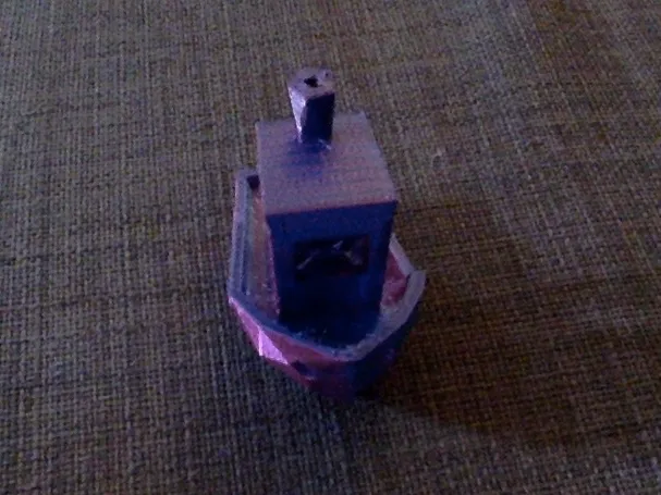 Low poly benchy