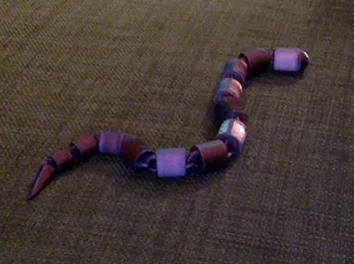 Simple articulated snake