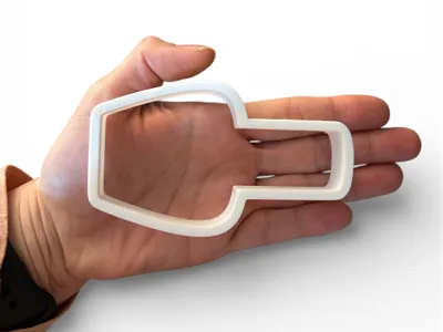 Nail Polish Bottle Cookie Cutter