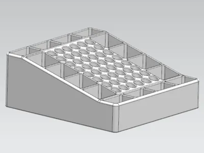 Acrylic pen holder - 13mm aperture