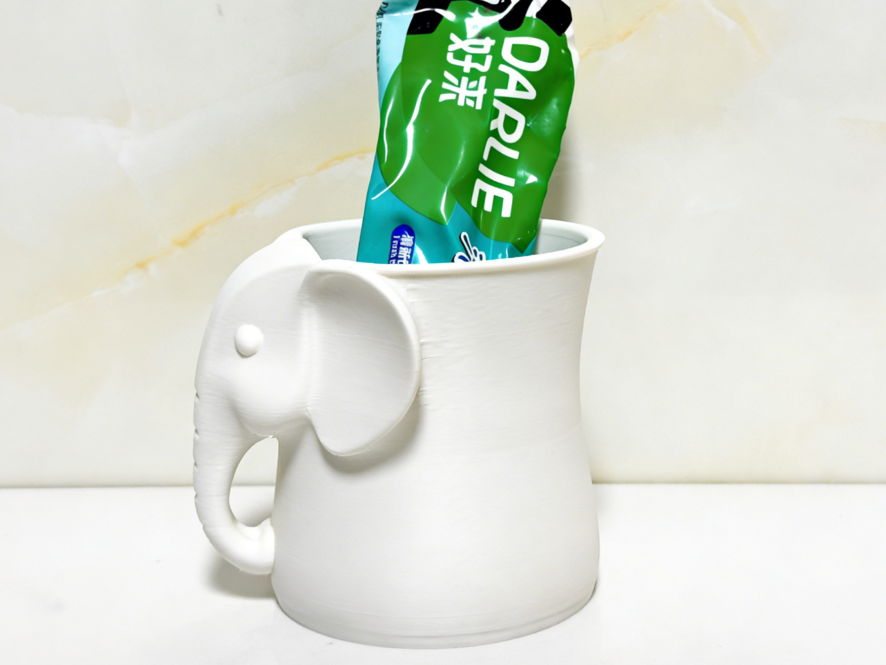 大象牙膏桶