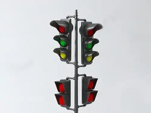 红路灯