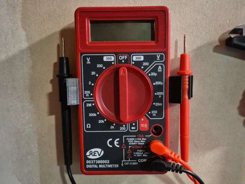 Multimeter-Wallholder (REV und Kopien)