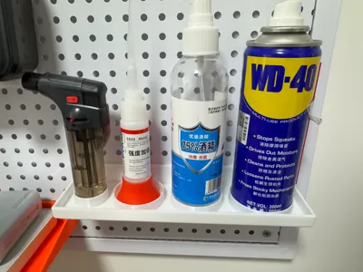 Multi-functional Round Hole Pegboard Storage Rack