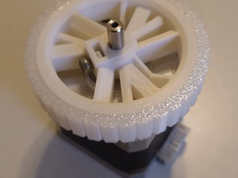 Rueda para motor NEMA 17