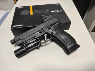 模立方p226玩具弹匣装饰底盖