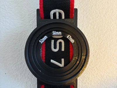 Canon lens cover holder