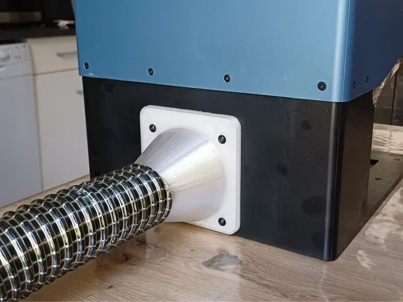 Sculpfun icube smoke extraction adapter