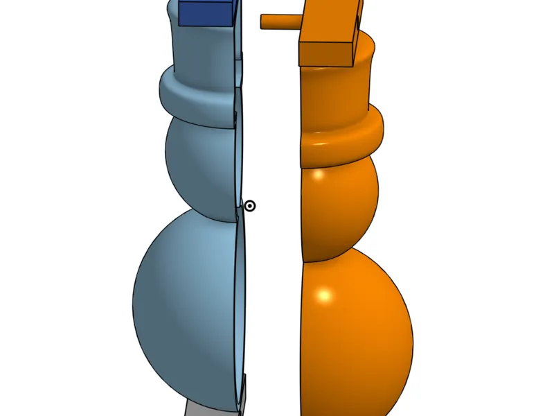 Snowman Mold