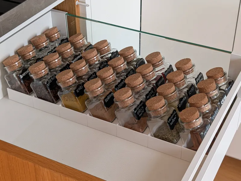 Spice Drawer Organizer