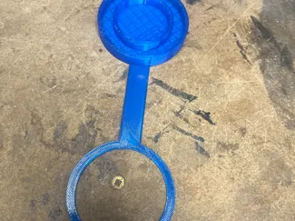 windshield washer cap
