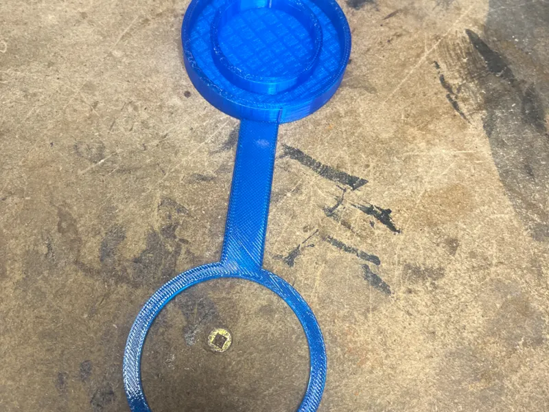 windshield washer cap