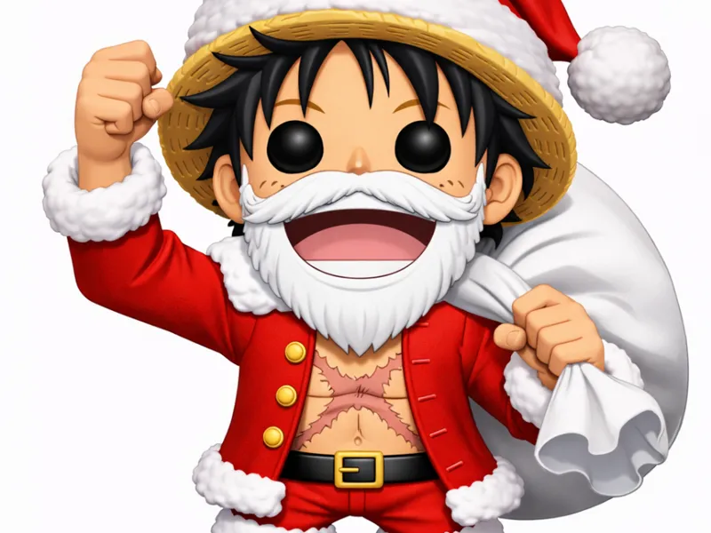 Santa Luffy xmas vers. funko