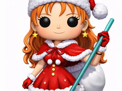 Nami santa xmas funko