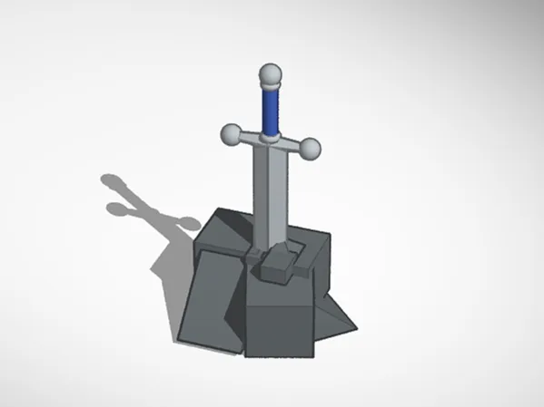 King Arthur's Sword In The Stone
