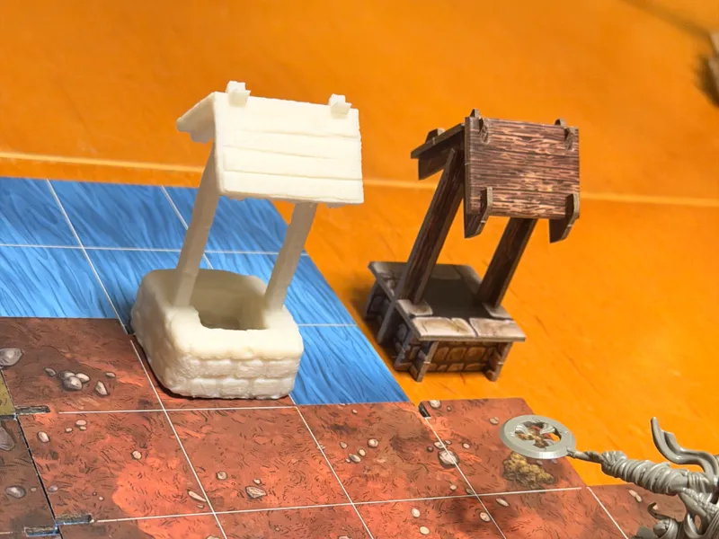 well table top descent