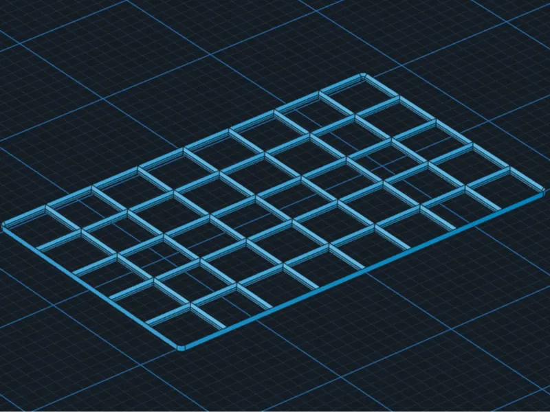Gridfinity 8x5 base