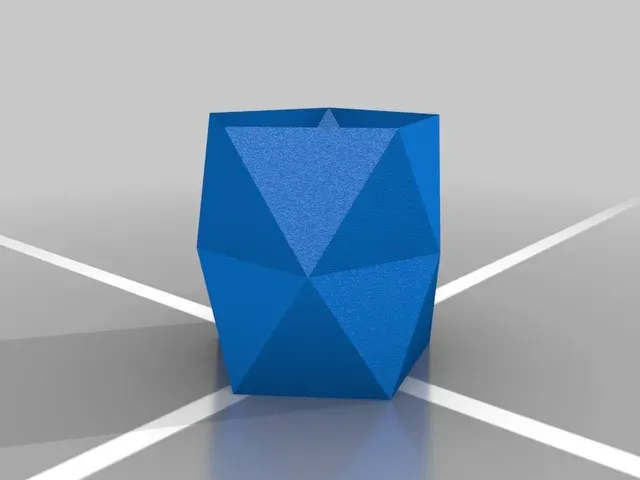 low polly pot - Free 3D Print Model - MakerWorld